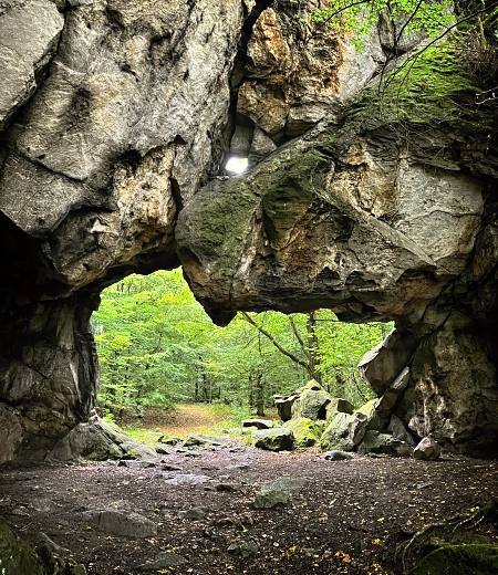 Cyklovlet na zceninu Miltejn